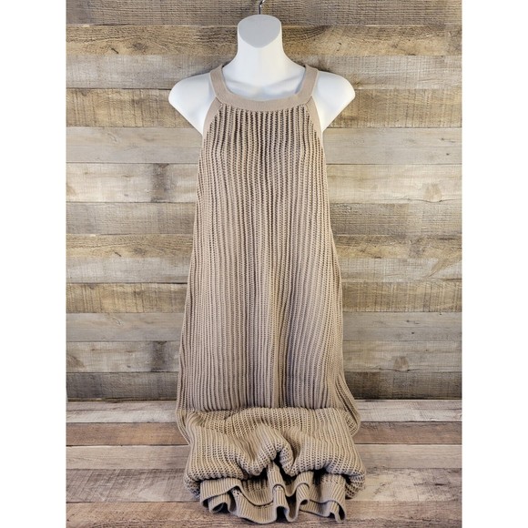 Summersalt Crochet Halter Beach Cover Dress Size XL Retail $145 - Picture 2 of 8